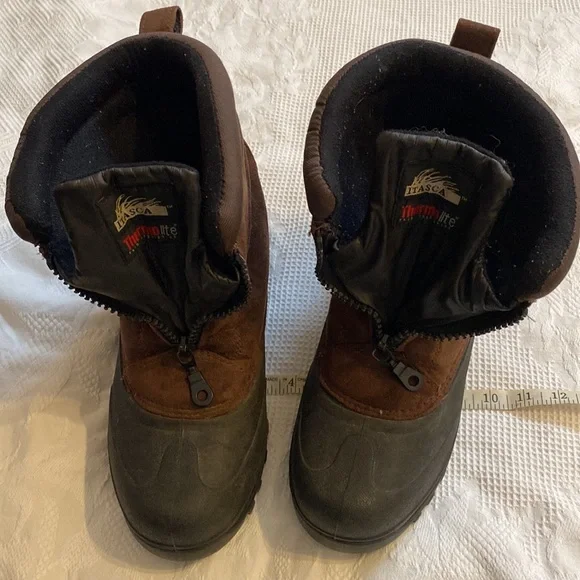 Itasca Thermolite Brunswick II men’s size 11 black & brown zipper boots - Picture 10 of 10